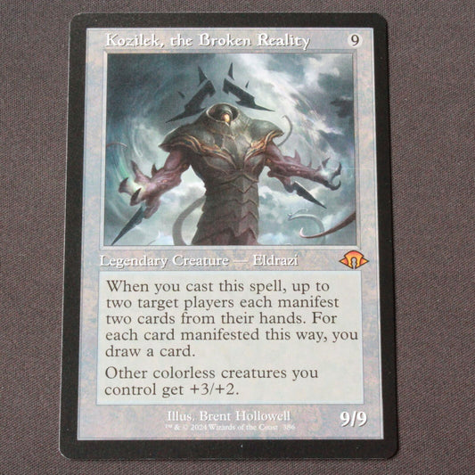 MTG Modern Horizons 3 (MH3) Mythic Kozilek the Broken Reality Retro Frame 386 NM