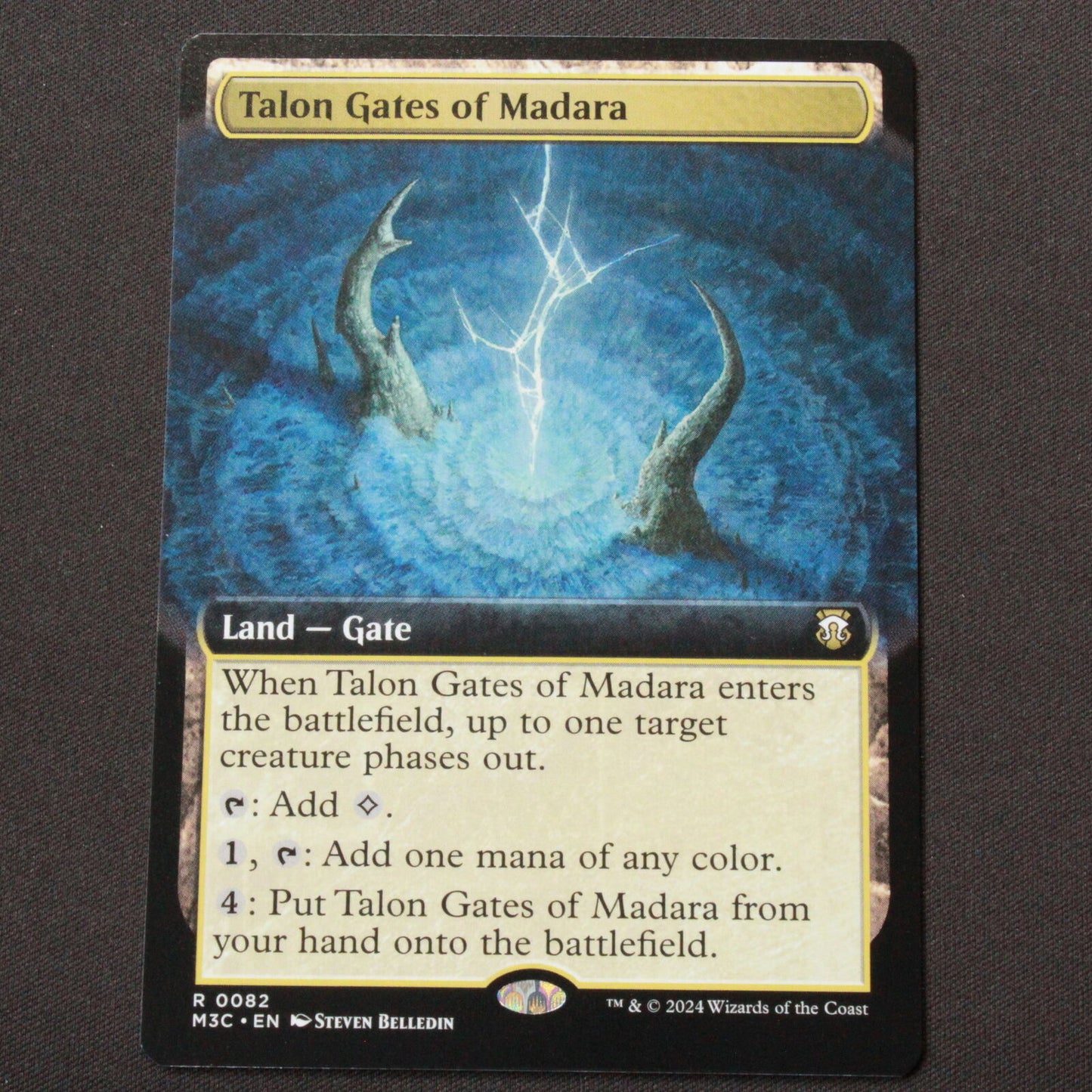 MTG Commander: MH3 (M3C) Rare Talon Gates of Madara (Extended Art) 82 NM