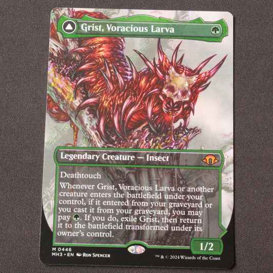 MTG Modern Horizons 3 (MH3) Mythic Grist, Voracious Larva (Borderless) 446 NM