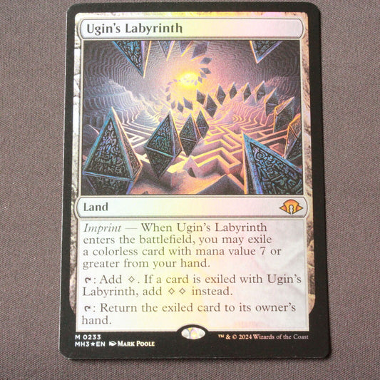 MTG Modern Horizons 3 (MH3) Mythic FOIL Ugin's Labyrinth 233 NM