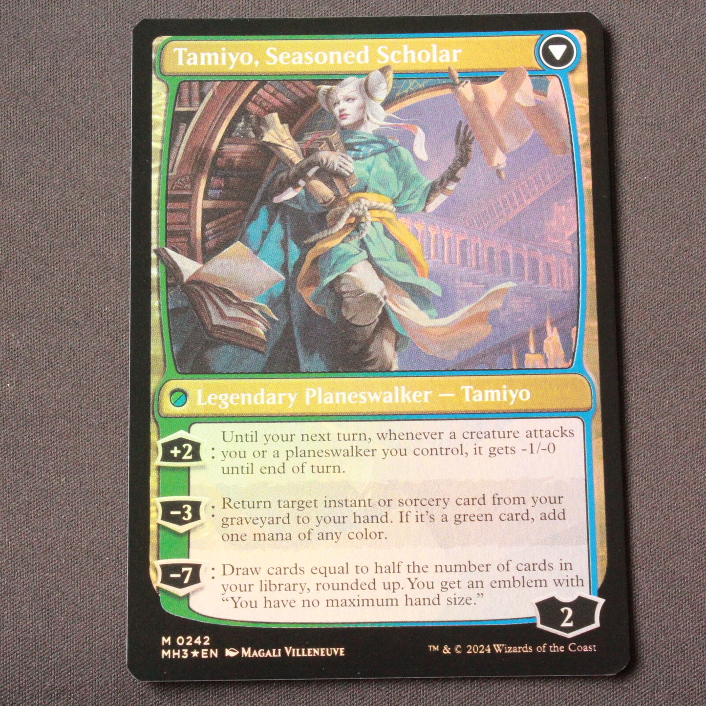 MTG Modern Horizons 3 (MH3) Mythic FOIL Tamiyo, Inquisitive Student 242 NM