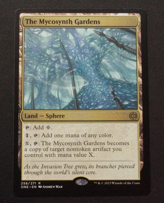 MTG Phyrexia: All Will Be One Rare The Mycosynth Gardens 256 NM