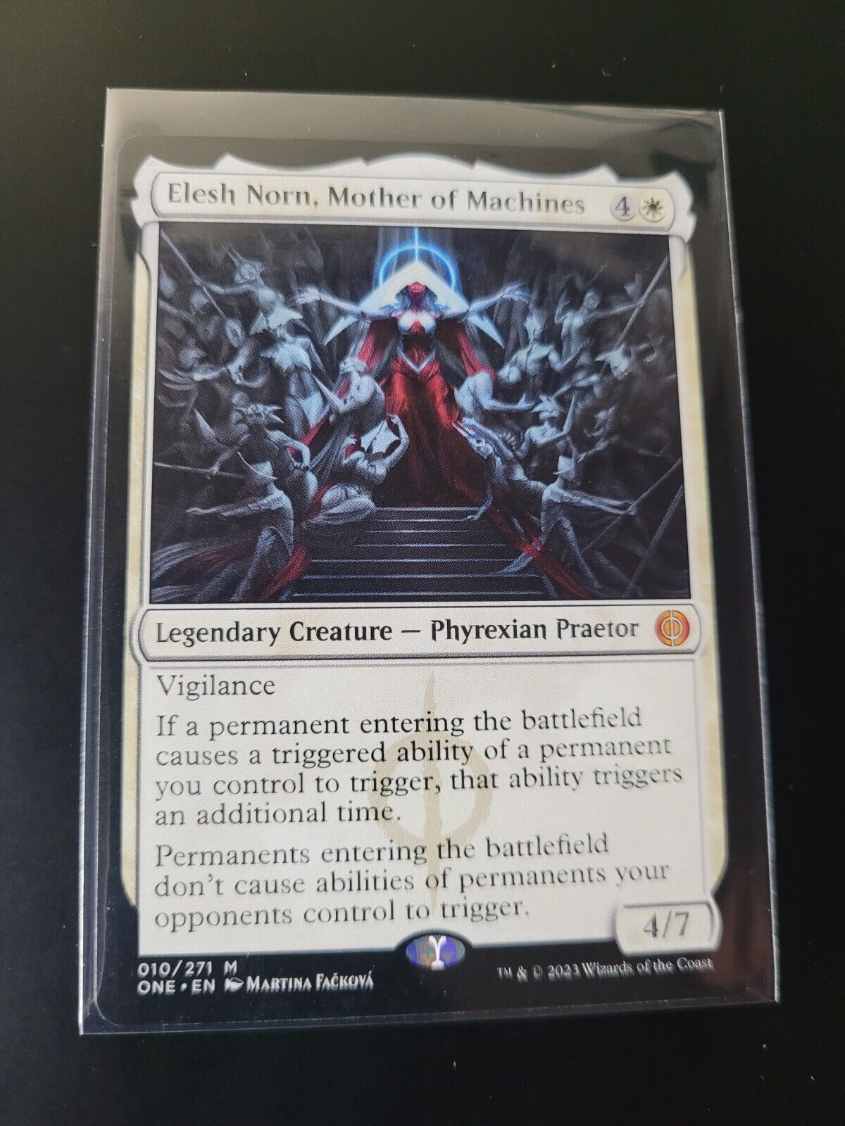 MTG Phyrexia: All Will Be One (ONE) Mythic Elesh Norn, Mother of Machines 10 NM
