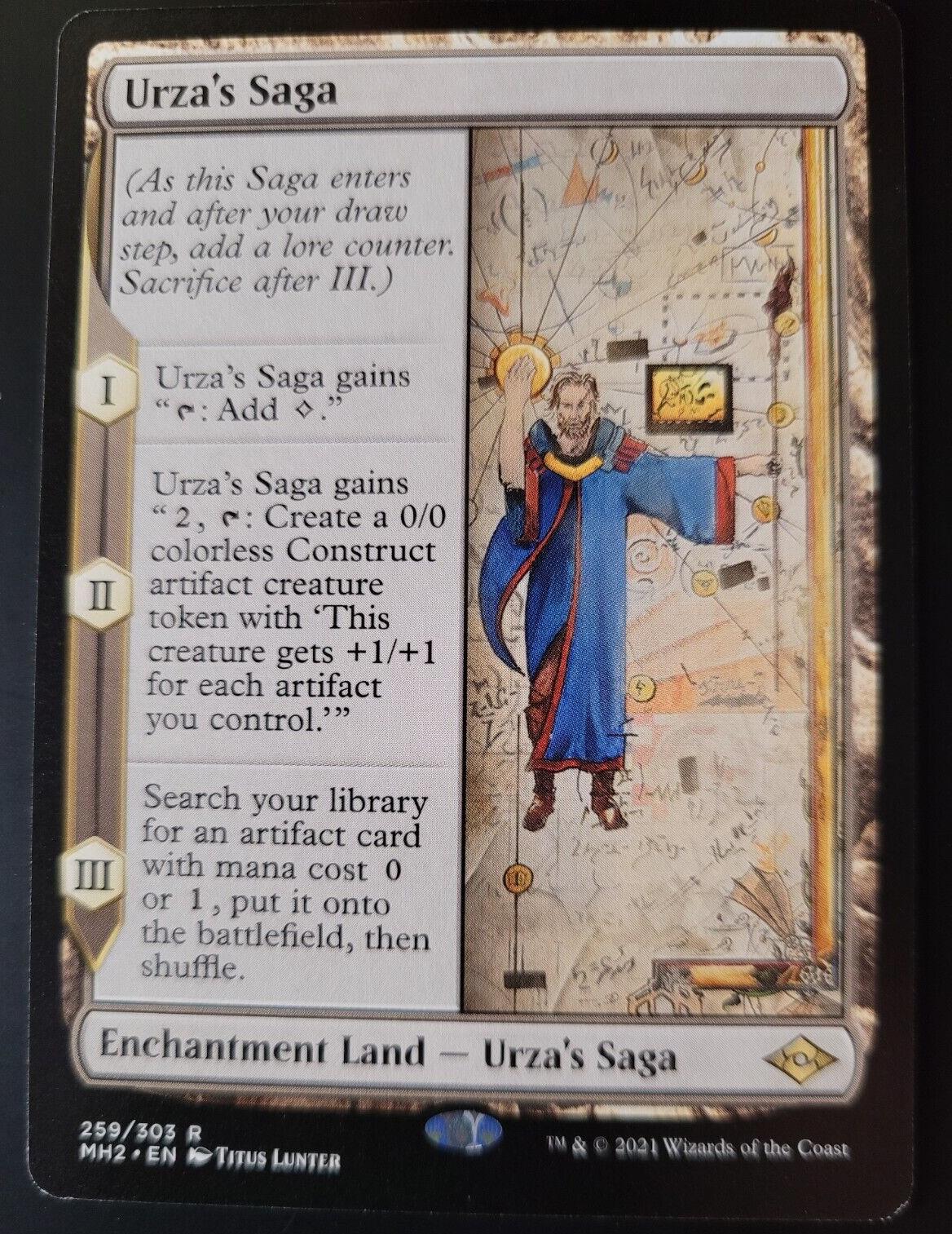 MTG Modern Horizons 2 (MH2) Rare Urza's Saga 259 NM