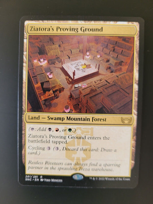 MTG Streets of New Capenna (SNC) Rare Ziatora's Proving Ground 261 NM