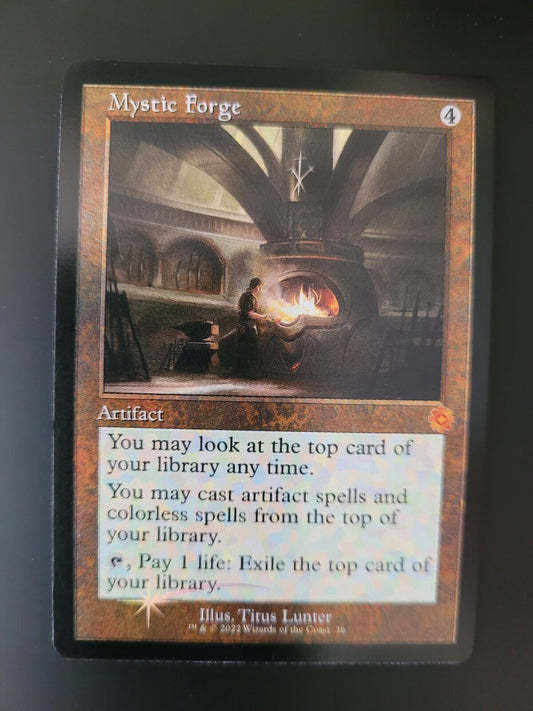 MTG The Brothers' War: Retro Frame Artifacts (BRR) Mythic Mystic Forge 36 NM