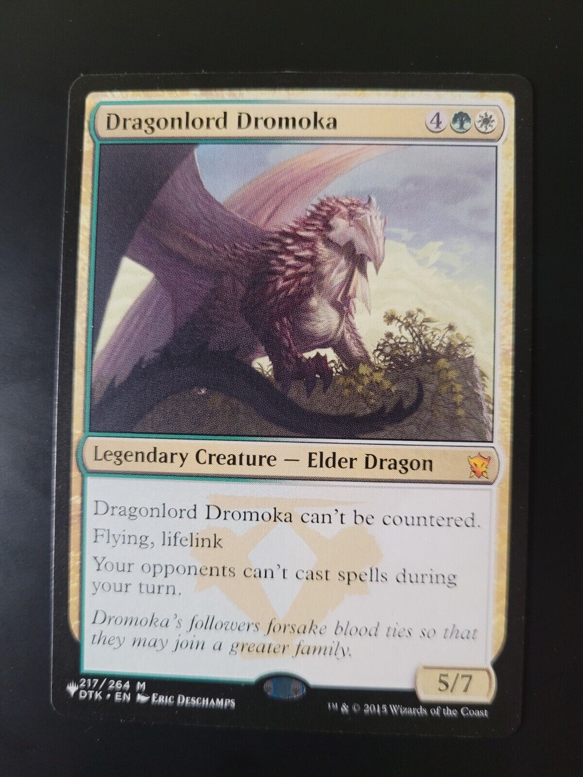 MTG The List (TLP) Mythic Dragonlord Dromoka 217 NM