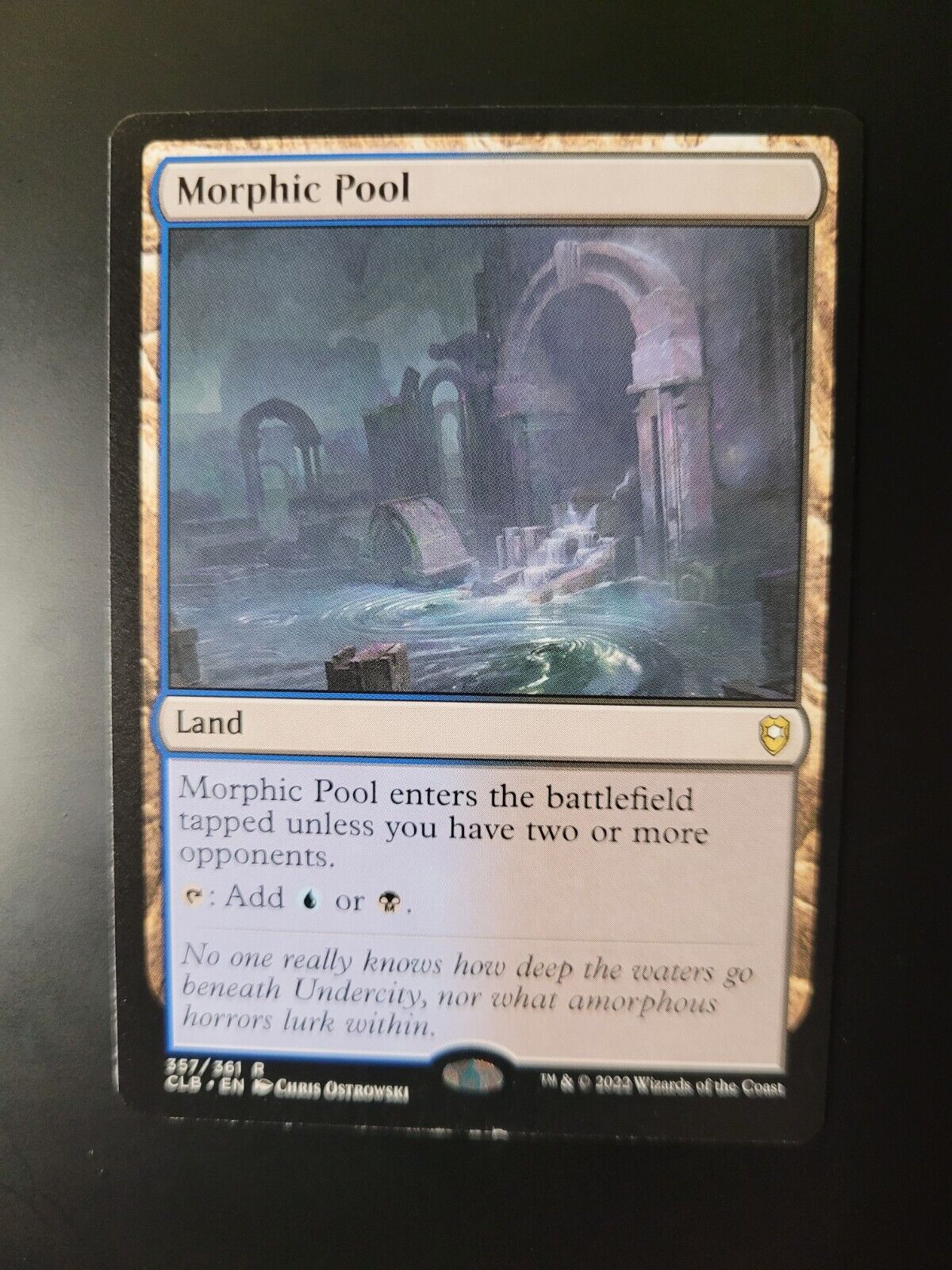 MTG Commander Legends: Battle for Baldur's Gate (CLB) Rare Morphic Pool 357 NM