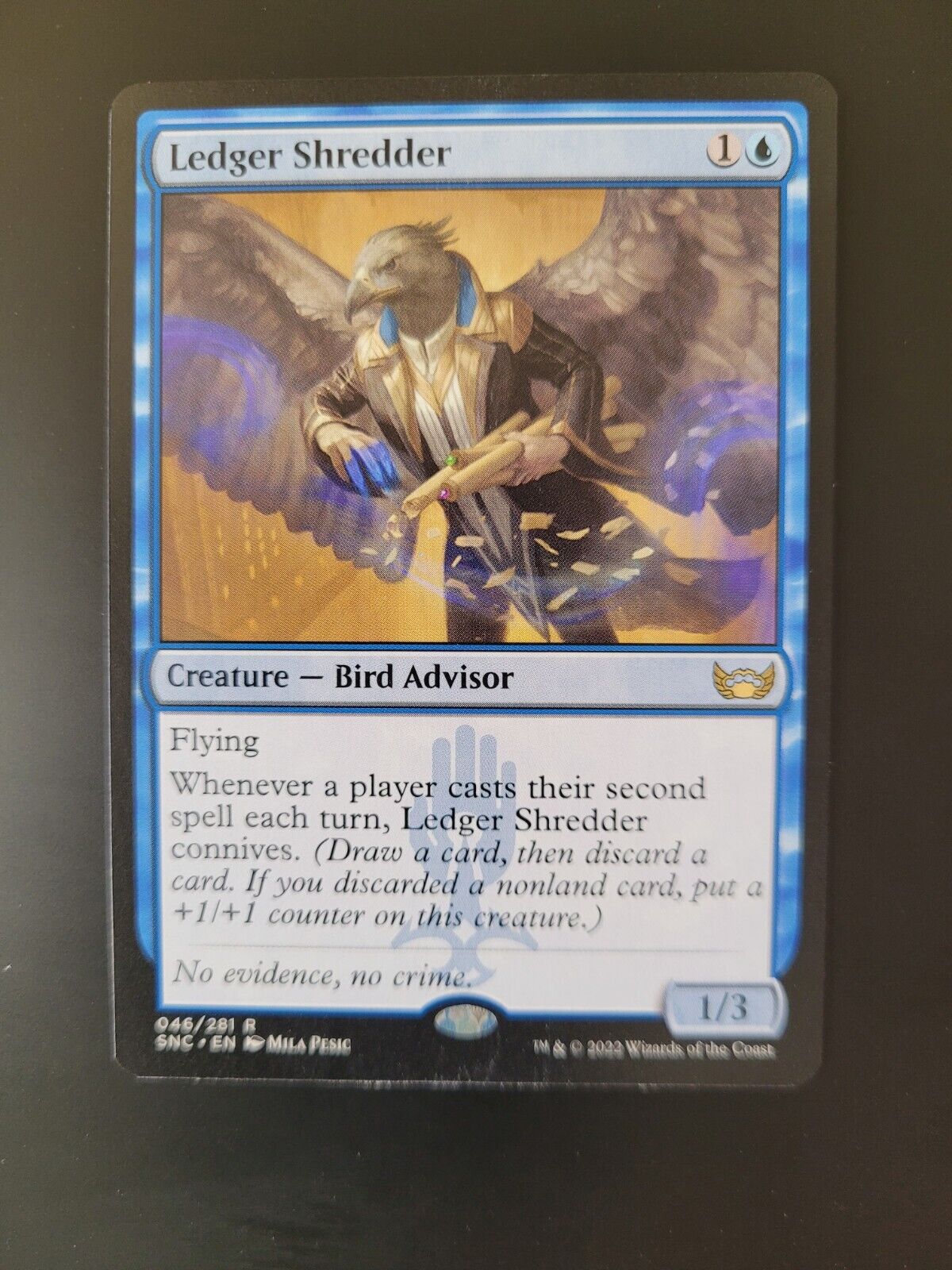 MTG Streets of New Capenna (SNC) Rare Ledger Shredder 46 NM