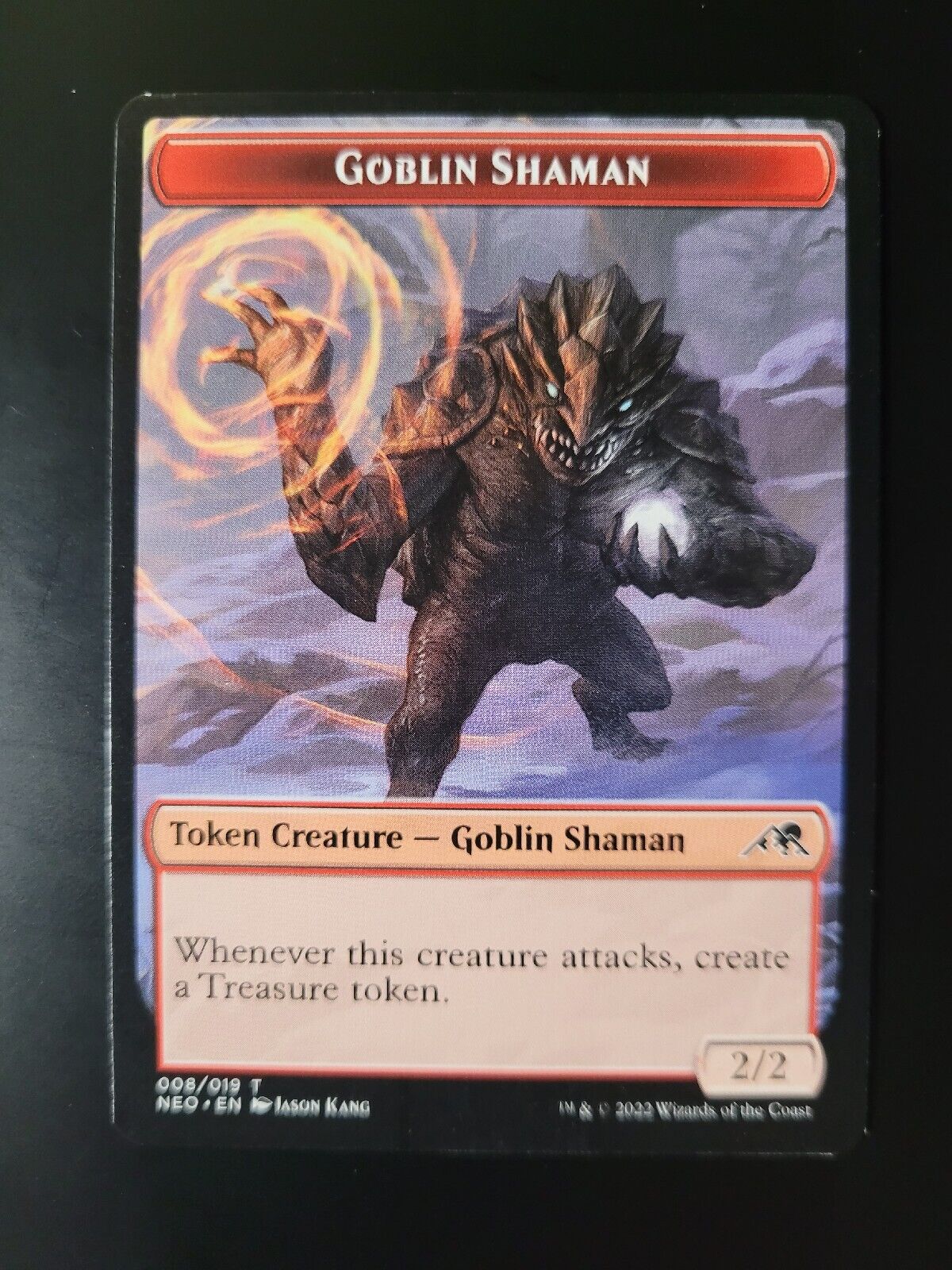 MTG Kamigawa: Neon Dynasty (NEO)  Goblin Shaman Token 8 LP