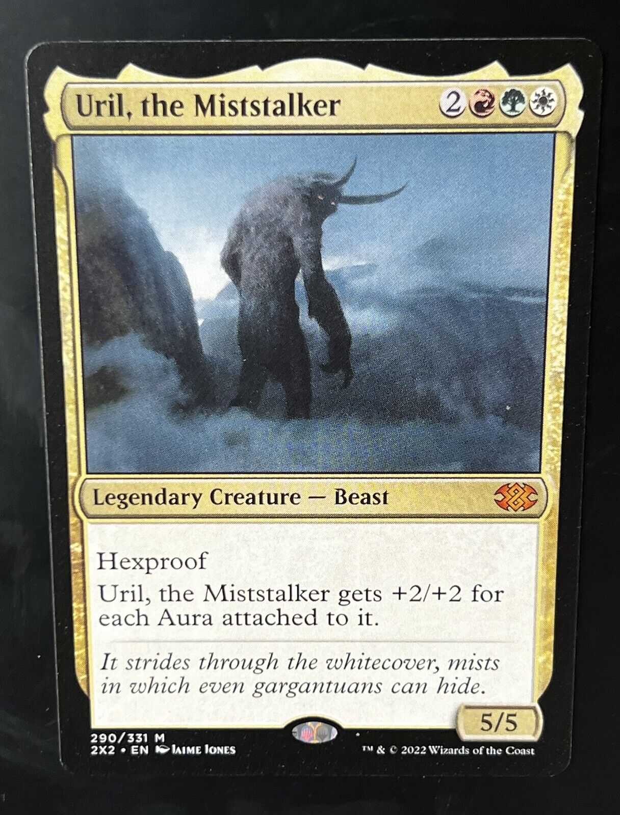 MTG Double Masters 2022 (2X2) Mythic Uril, the Miststalker 290 NM