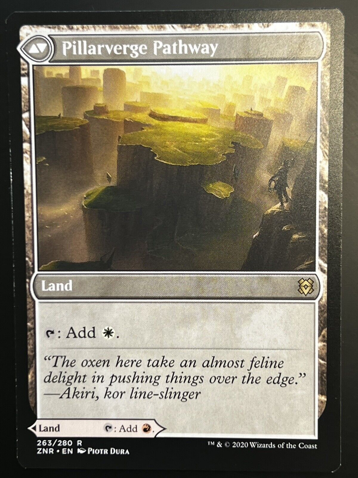 MTG Zendikar Rising (ZNR) Rare Needleverge Pathway 263 NM