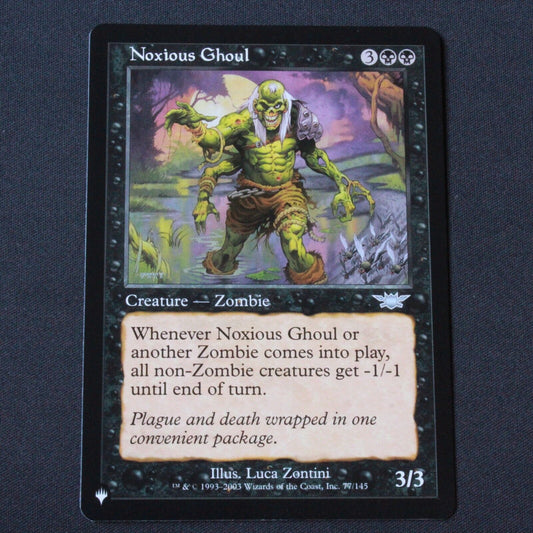 MTG The List (TLP) Uncommon Noxious Ghoul 77 NM