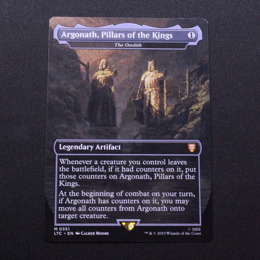 MTG Commander: The Lord of the Rings LTC Argonath Pillars of the Kings 351 NM