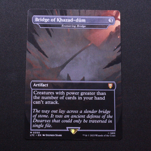 MTG Commander: The Lord of the Rings (LTC) Mythic Bridge of Khazad-dum 350 NM