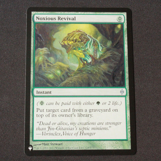 MTG The List (TLP) Uncommon Noxious Revival 118 NM