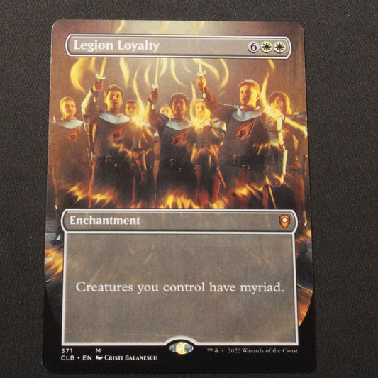 MTG Commander Legend: Baldurs Gate (CLB) Mythic Legion Loyalty Borderless 371 NM