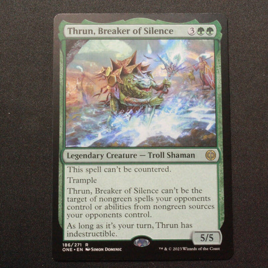 MTG Phyrexia: All Will Be One (ONE) Rare Thrun, Breaker of Silence 186 NM