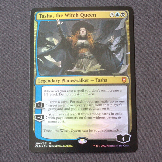 MTG Battle for Baldur's Gate (CLB) Rare Foil Tasha, the Witch Queen 294 NM