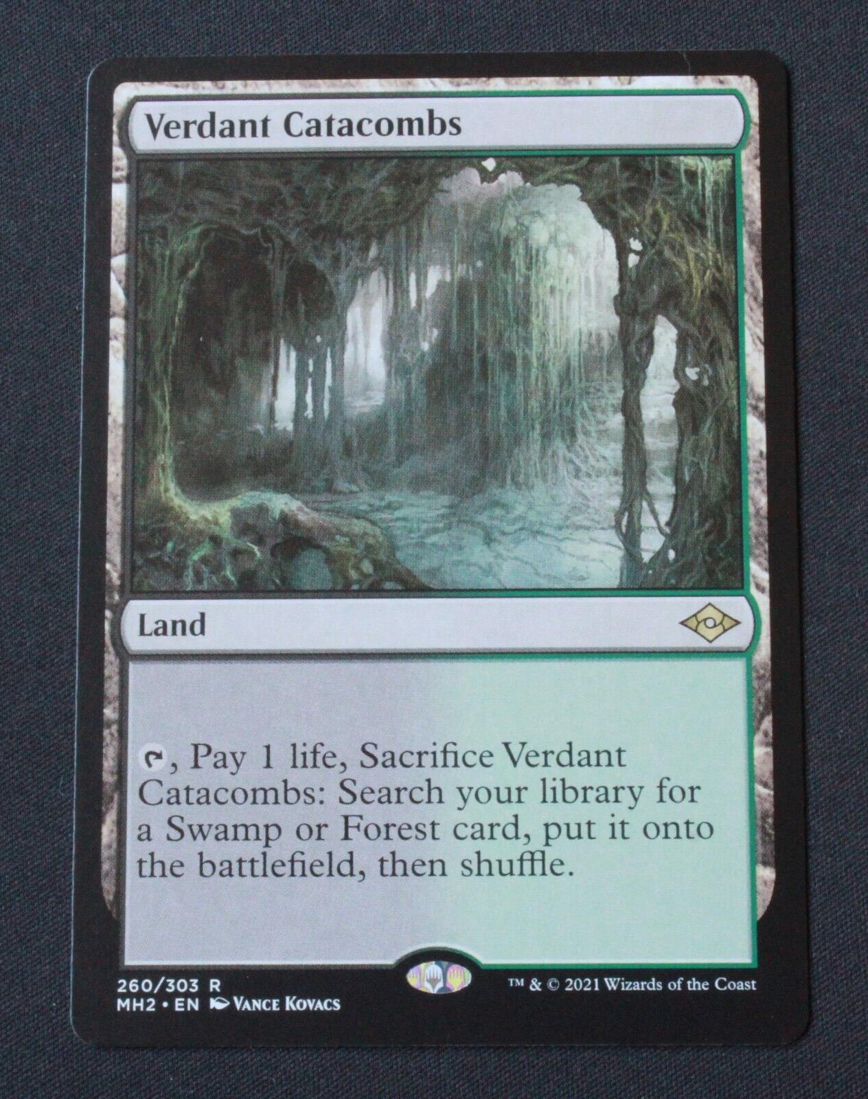 MTG Modern Horizons 2 (MH2) Rare Verdant Catacombs 260 NM