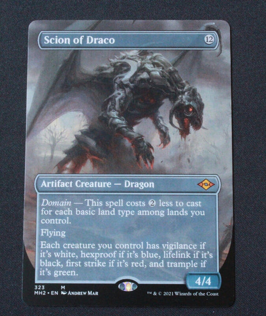 MTG Modern Horizons 2 (MH2) Mythic Scion of Draco (Borderless) 323 NM