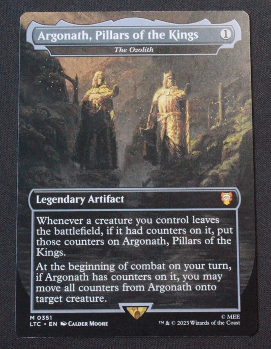 MTG Commander: The Lord of the Rings (LTC) Argonath Pillars of the Kings 351 NM