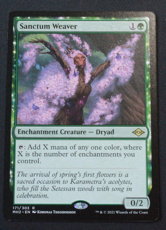 MTG Modern Horizons 2 (MH2) Rare Sanctum Weaver 171 NM