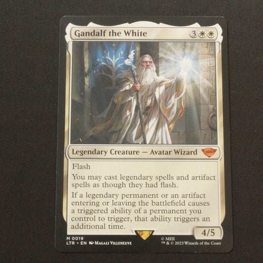 MTG The Lord of the Rings (LTR) Mythic Gandalf the White 19 NM