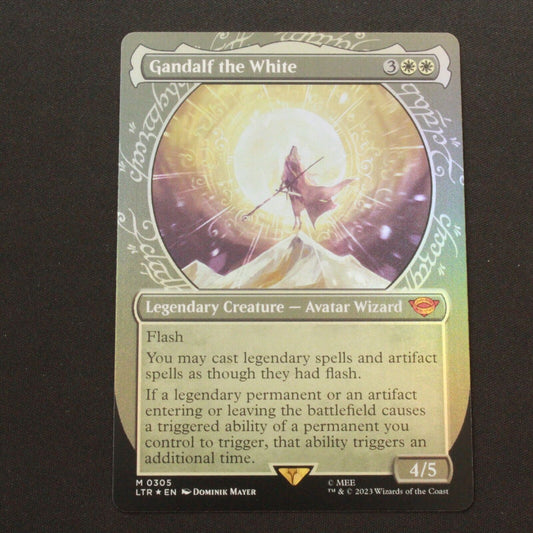 MTG The Lord of the Rings (LTR) Mythic FOIL Gandalf the White (Showcase) 442 NM