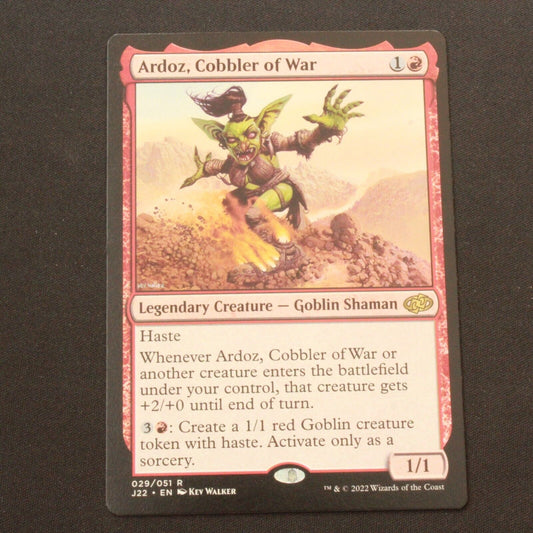 MTG Jumpstart 2022 (J22) Rare Ardoz, Cobbler of War 29 NM