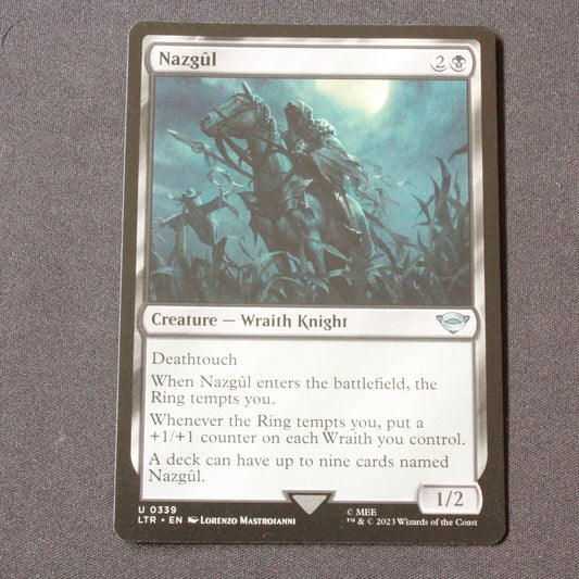 MTG The Lord of the Rings (LTR) Uncommon Nazgul 339 NM