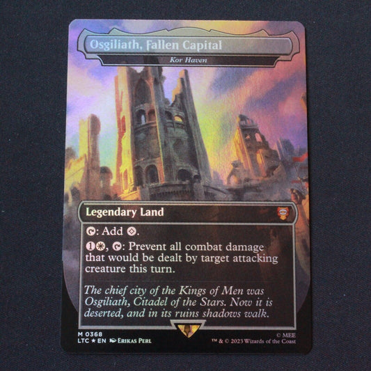 MTG Commander: The Lord of the Rings (LTC) FOIL Osgiliath, Fallen Capital 368 NM