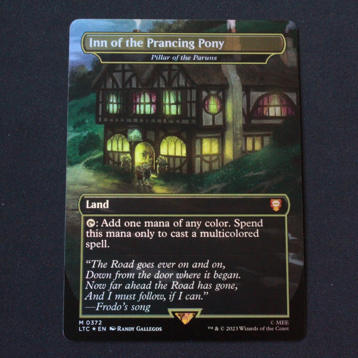 MTG Commander: The Lord of the Rings (LTC) FOIL Inn of the Prancing Pony 372 NM