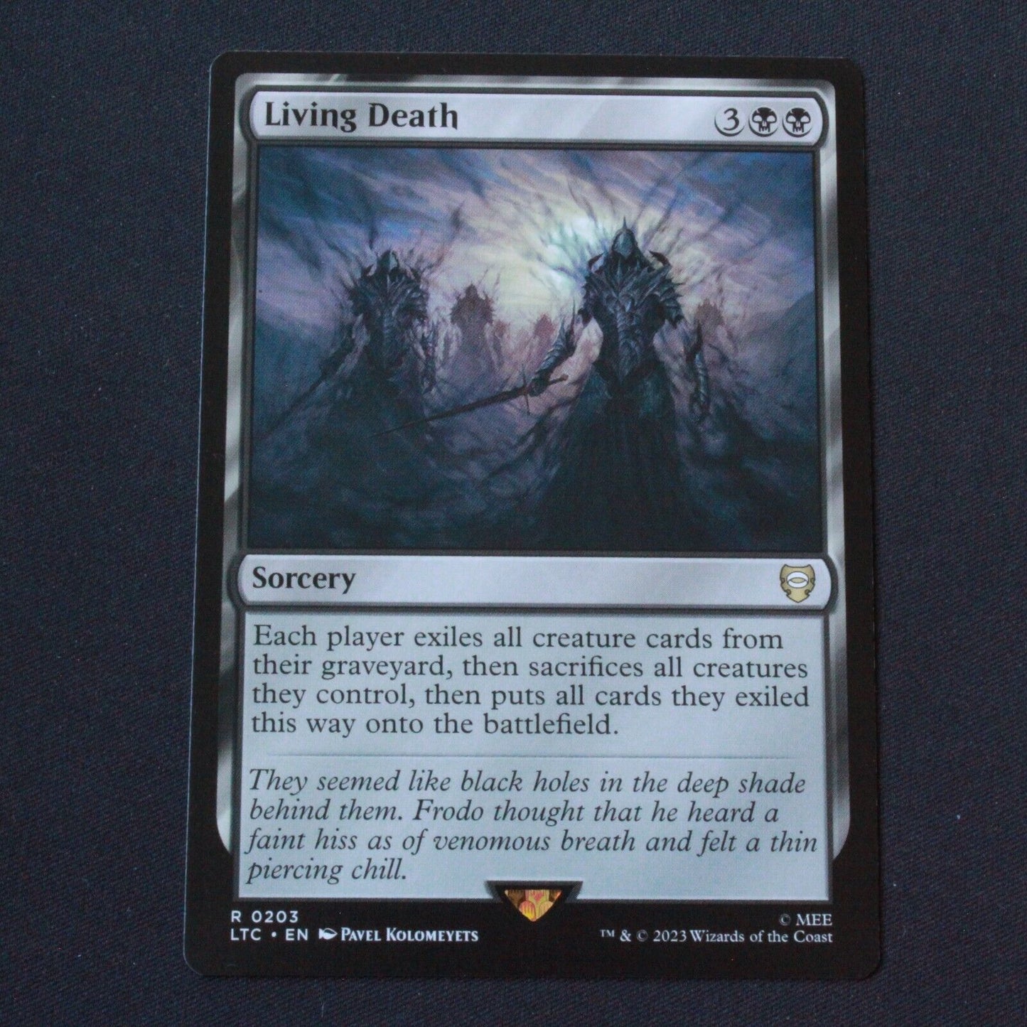 MTG Commander: The Lord of the Rings (LTC) Rare Living Death 203 NM