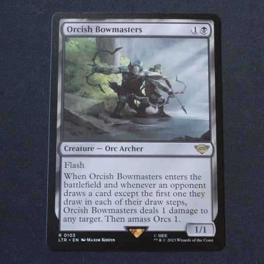 MTG The Lord of the Rings (LTR) Rare Orcish Bowmasters 103 NM