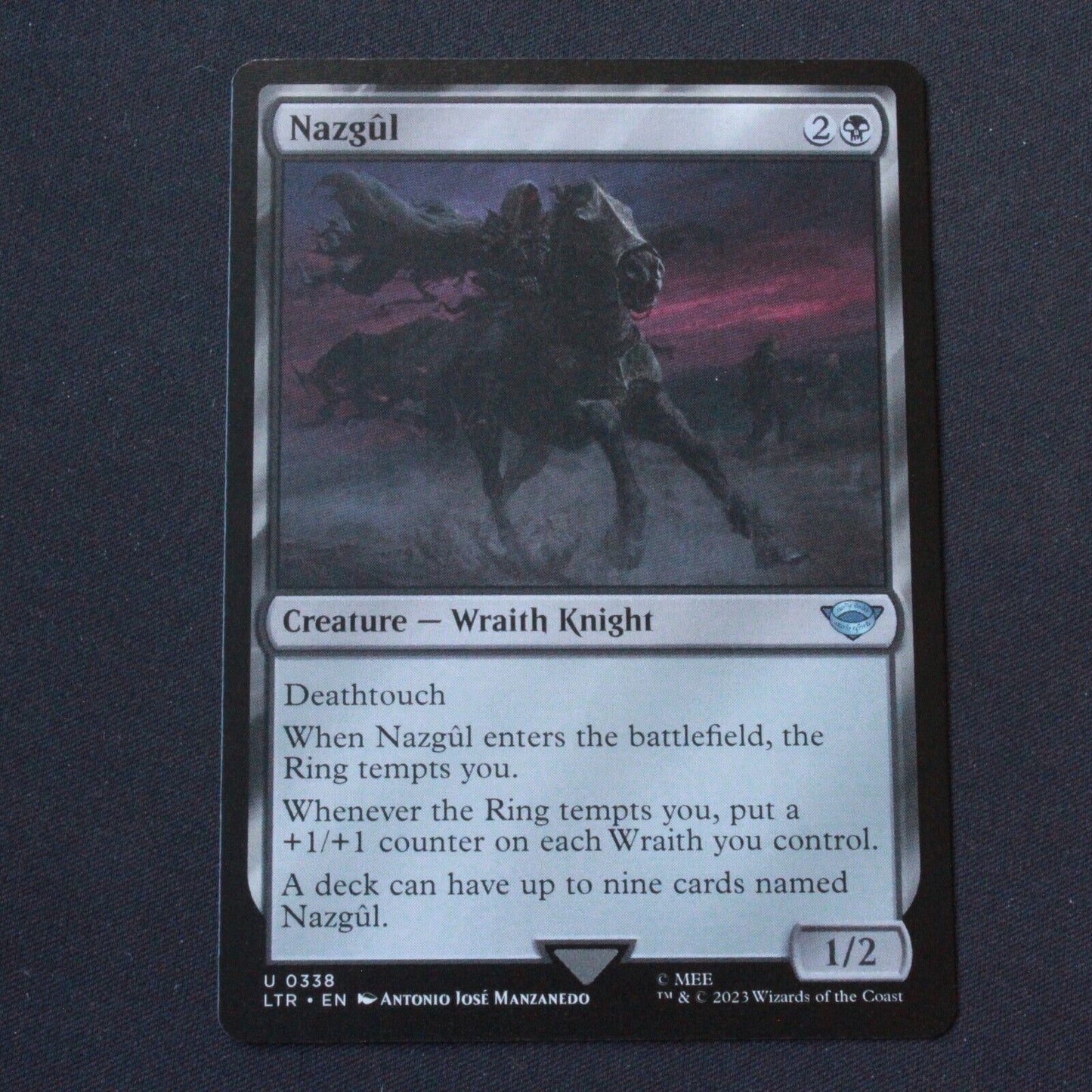 MTG The Lord of the Rings (LTR) Uncommon Nazgul 338 NM