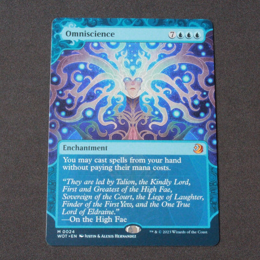 MTG Wilds of Eldraine: Enchanting Tales (WOT) Mythic Omniscience 24 NM