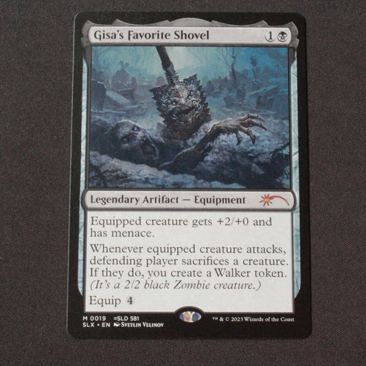 MTG SLX Cards (SLX) Mythic Gisa's Favorite Shovel 19 NM