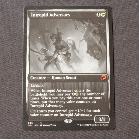 MTG Innistrad: Double Feature (DBL) Mythic Intrepid Adversary 25 NM