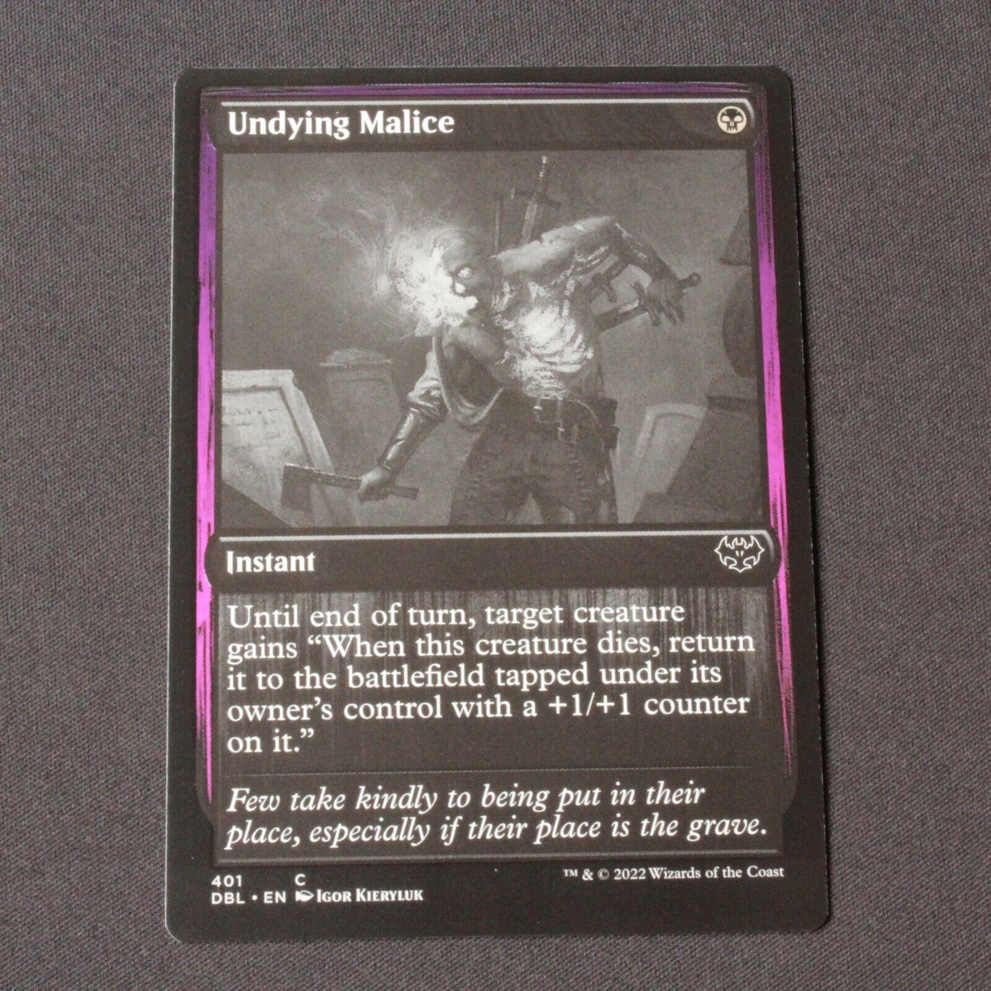 MTG Innistrad: Double Feature (DBL) Common Undying Malice 401 NM