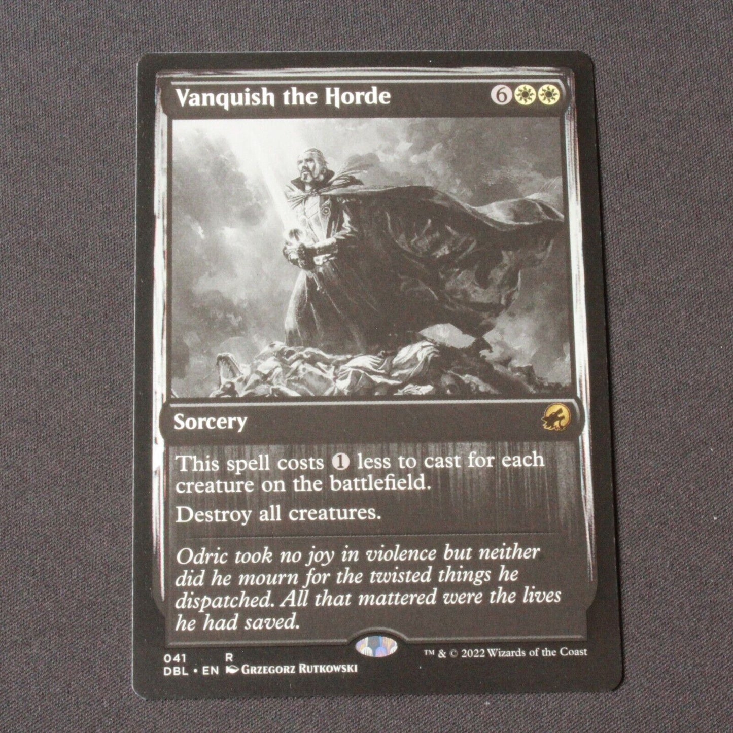 MTG Innistrad: Double Feature (DBL) Rare Vanquish the Horde 41 NM