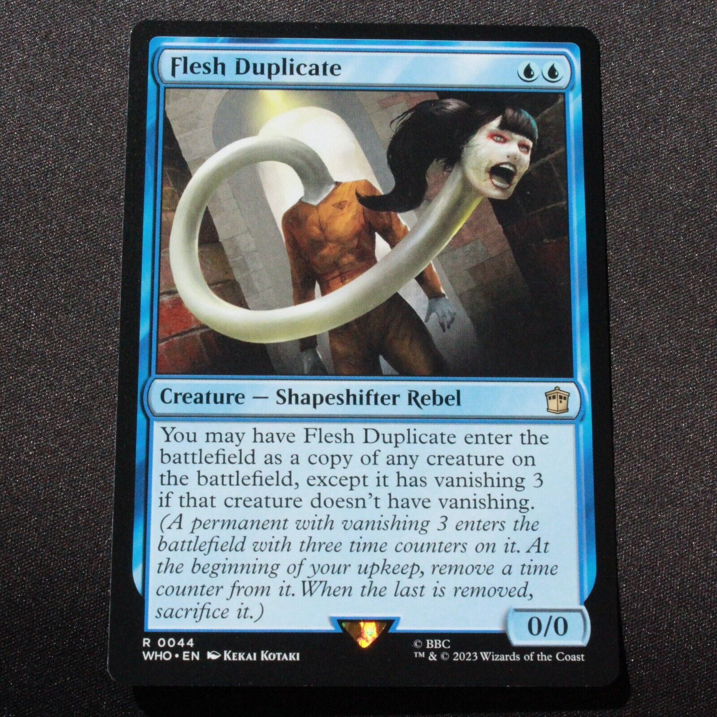 MTG Universes Beyond: Doctor Who (WHO) Rare Flesh Duplicate 44 NM