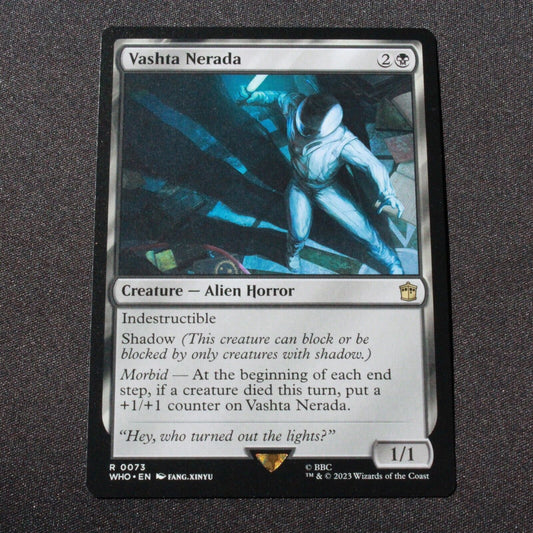 MTG Universes Beyond: Doctor Who (WHO) Rare Vashta Nerada 73 NM