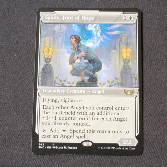 MTG Streets of New Capenna (SNC) Rare Giada, Font of Hope (Showcase) 342 NM