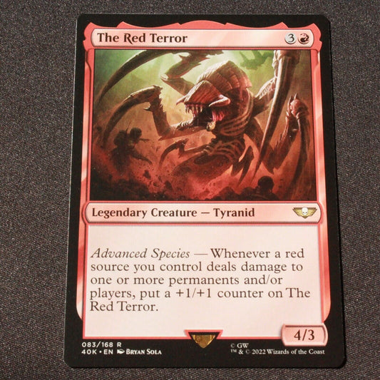 MTG Warhammer 40,000 (40K) Rare The Red Terror 83 NM