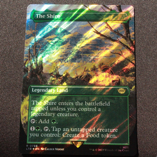 MTG The Lord of the Rings LTR Rare The Shire Borderless Surge Foil 756 NM