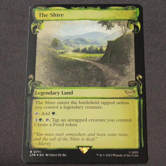 MTG The Lord of the Rings LTR Rare FOIL The Shire Showcase Scrolls 711 NM