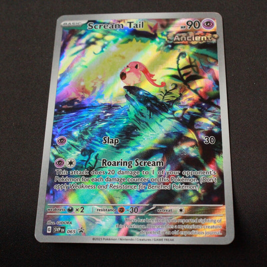 Pokemon SV: Scarlet & Violet Promo Cards Reverse Holofoil Scream Tail 65 NM