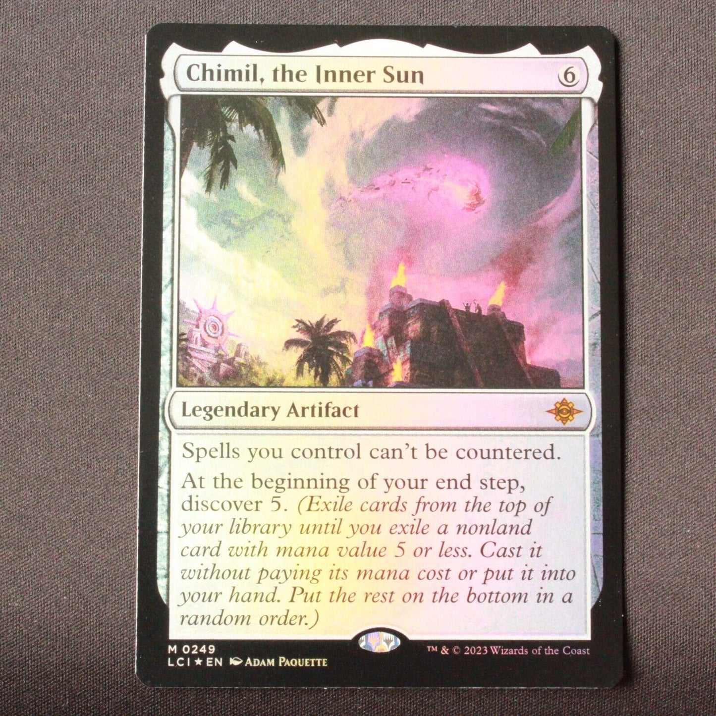 MTG The Lost Caverns of Ixalan (LCI) Mythic FOIL Chimil, the Inner Sun 249 NM