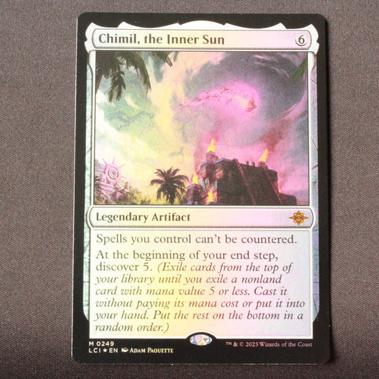 MTG The Lost Caverns of Ixalan (LCI) Mythic FOIL Chimil, the Inner Sun 249 NM